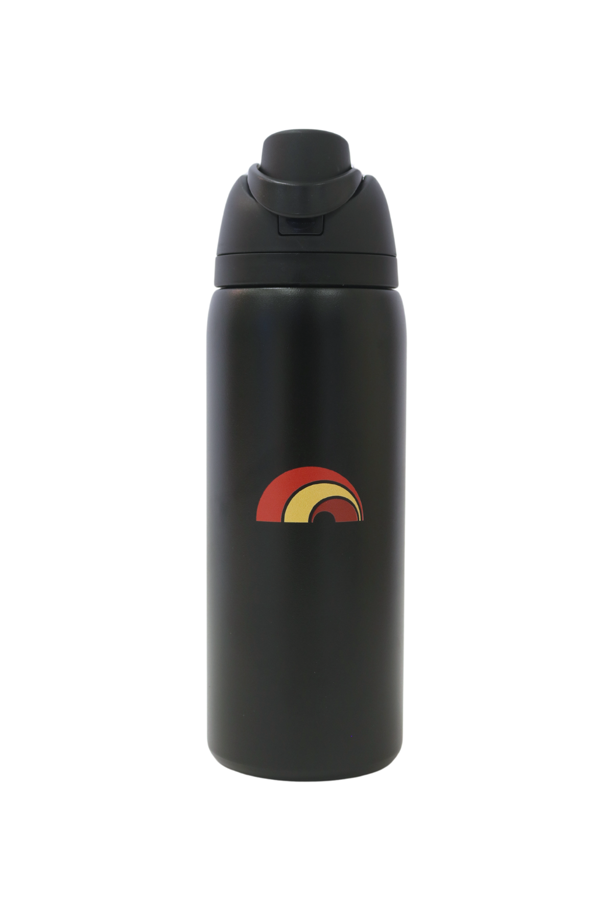Black Sports Bottle-32 Oz