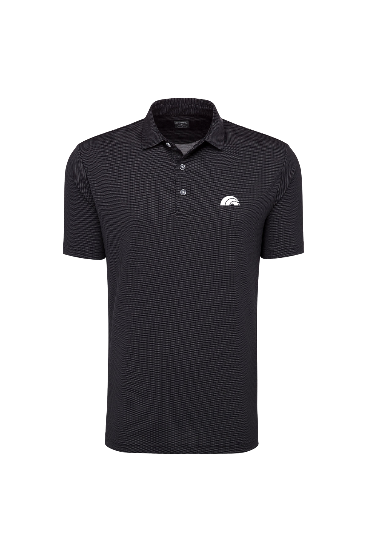 Callaway Men's Black Birdseye Polo