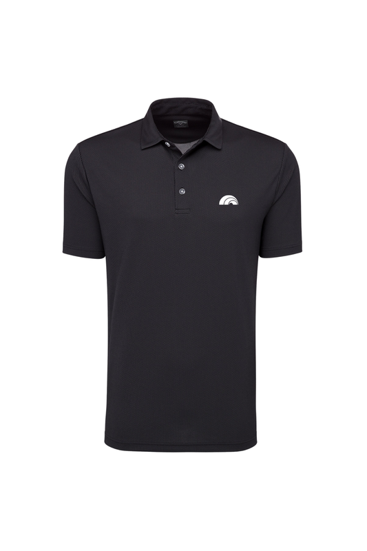 Callaway Men's Black Birdseye Polo