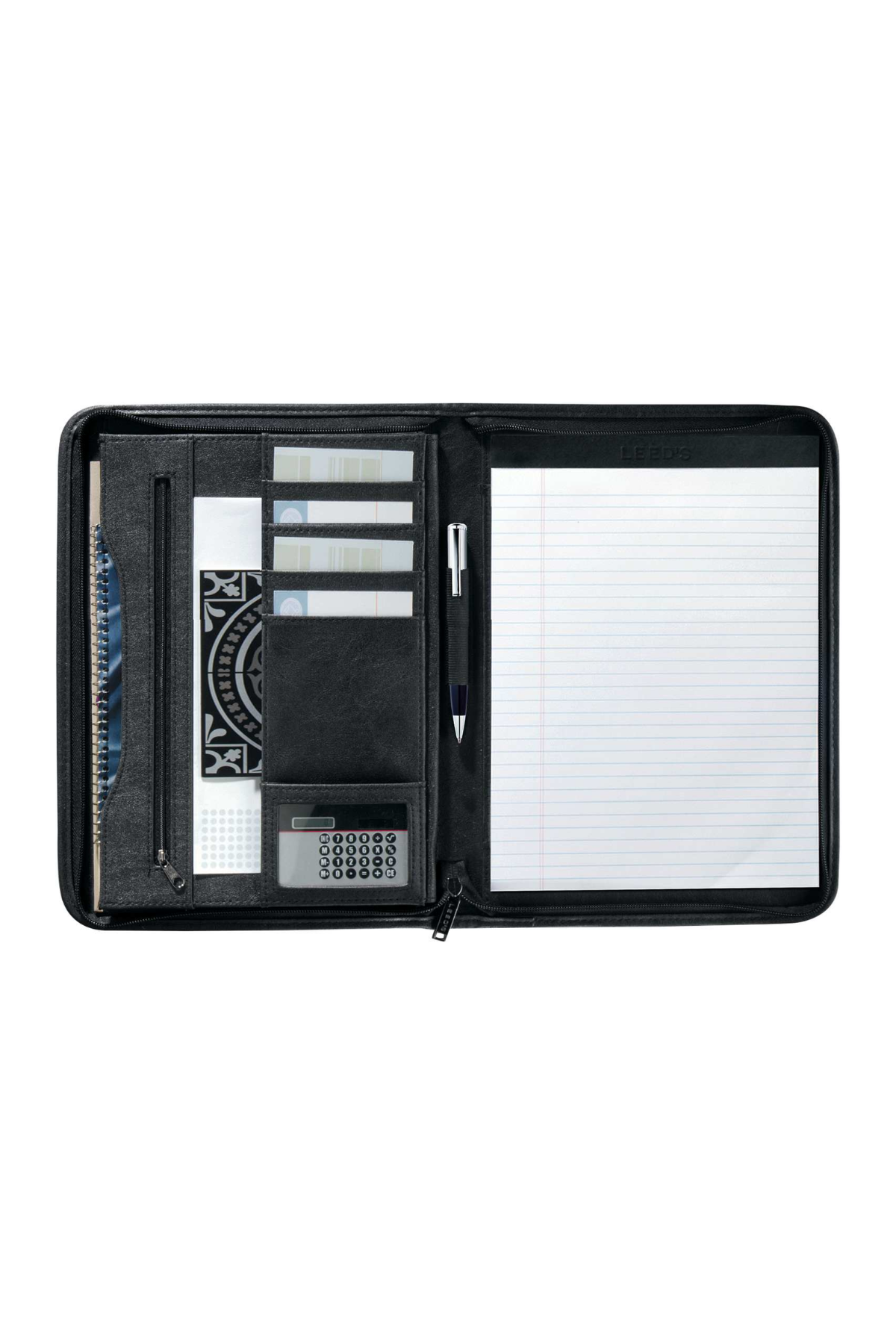 Large Zippered Padfolio
