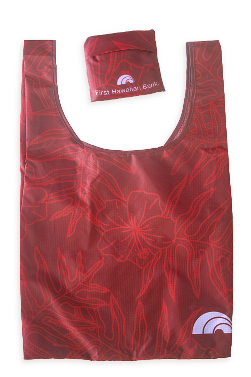 Floral Foldable Shopping Tote